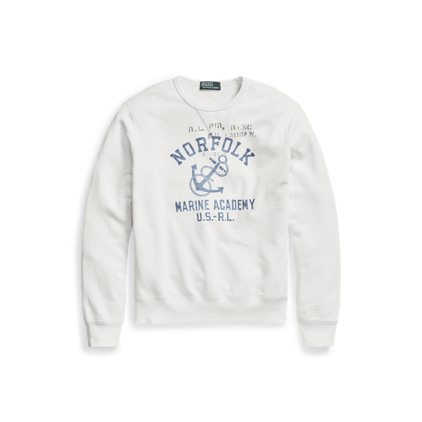 Sweatshirt polar com padrão de âncoras
