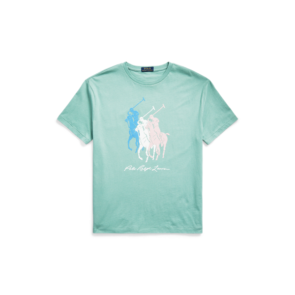 T-shirt de malha Big Pony Classic Fit
