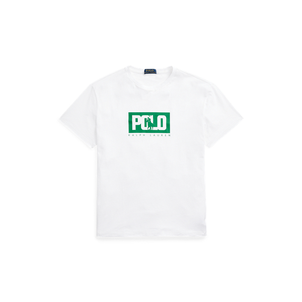 T-shirt de malha logótipo Classic Fit