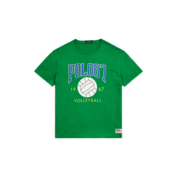 T-shirt de malha com gráfico Classic Fit