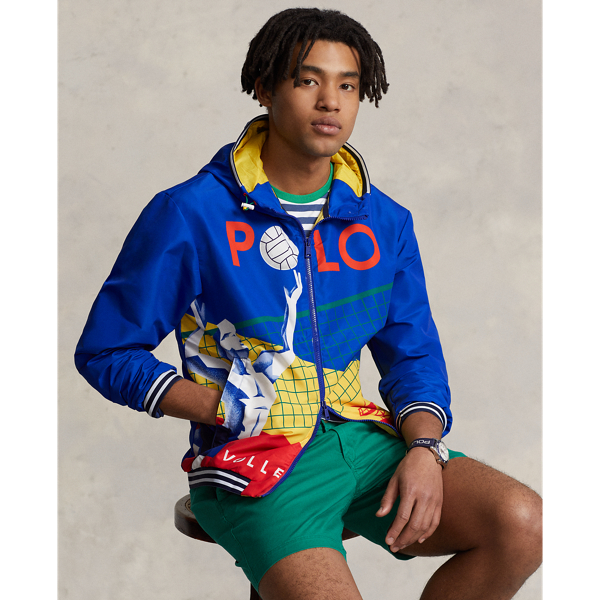 Graphic Hooded Jacket
