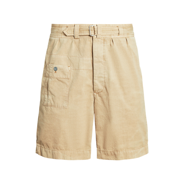 20-cm Relaxed Fit Canvas Cargo Short