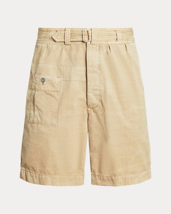 20-cm Relaxed Fit Canvas Cargo Short