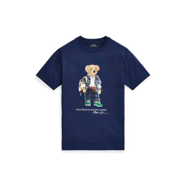 T-shirt de malha com Polo Bear