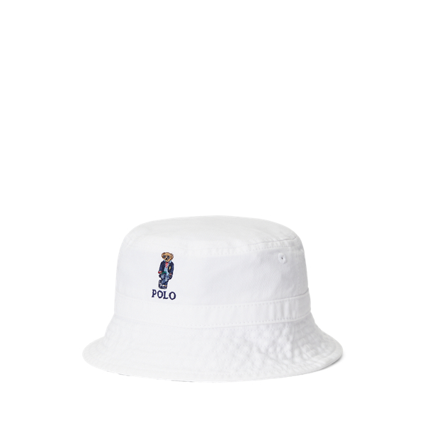 Panamá de sarja de algodão com Polo Bear