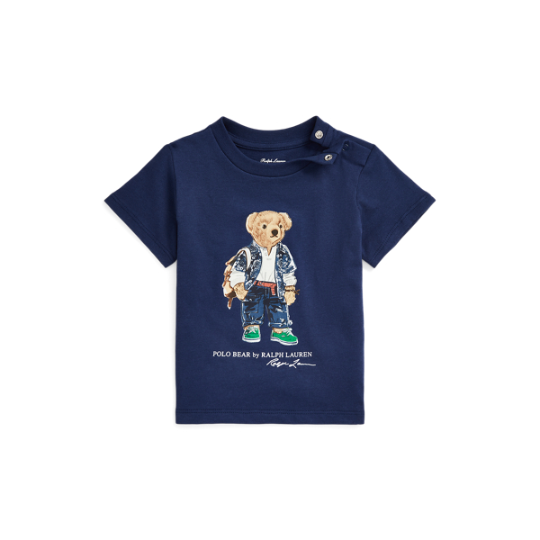 T-shirt de malha com Polo Bear