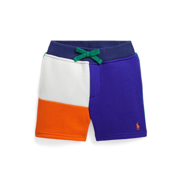 Short en color-block en molleton