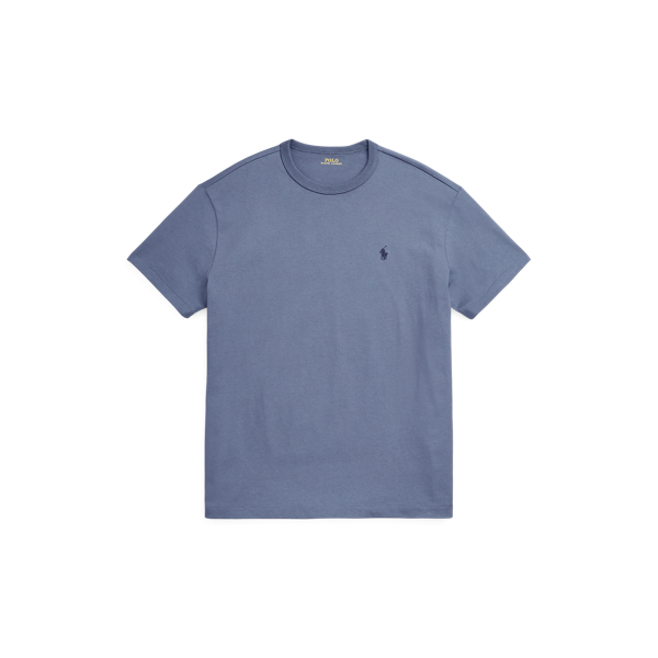T-shirt em malha com gola redonda Classic Fit