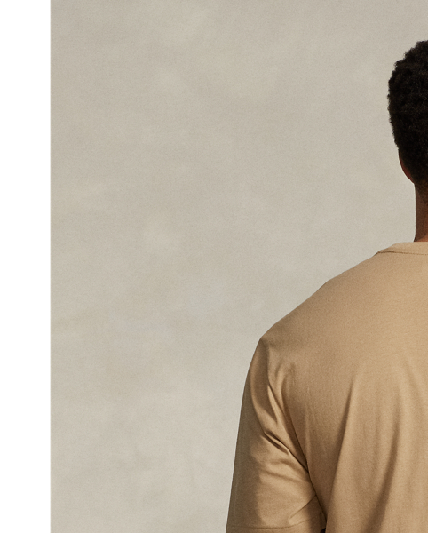 Washed for a perfectly broken-in look and feel, this cotton Big & Tall T-shirt is a Polo essential that you'll reach for again and again.