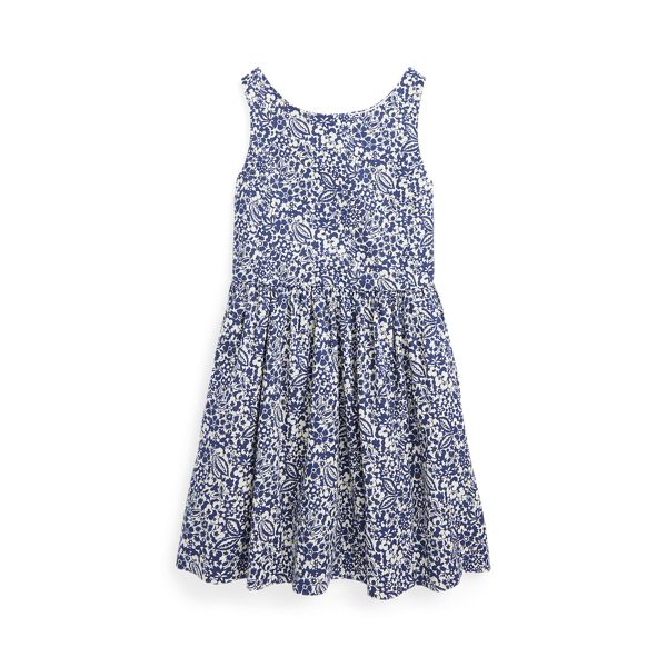 Katoenen dobby jurk met bloemenprint voor Children | Ralph Lauren® NL