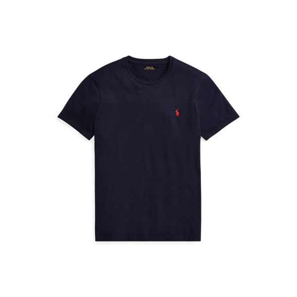 T-shirt de gola redonda Custom Slim Fit