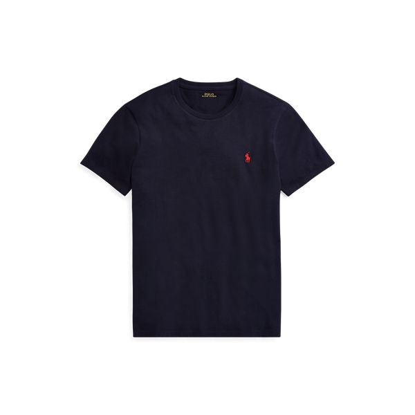 Custom Slim Fit Jersey Crewneck T-Shirt