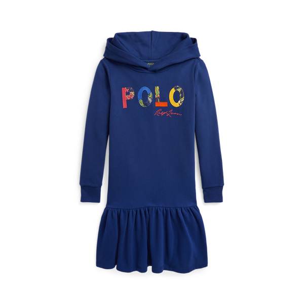 Logo Fleece Hoodie Dress