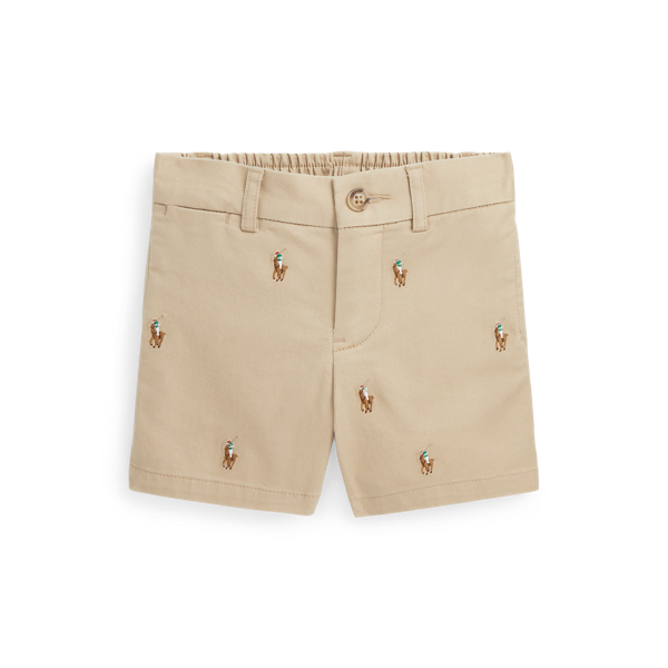 Short chino stretch poney Polo