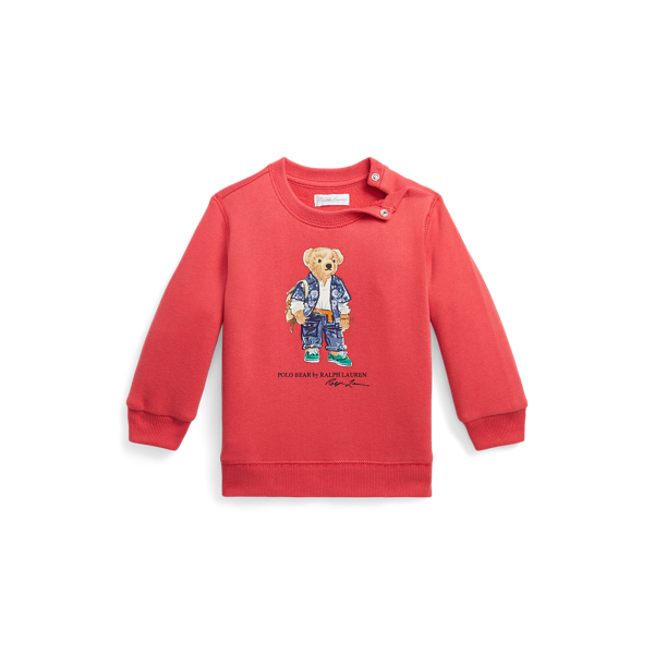 Sweatshirt cardada Polo Bear