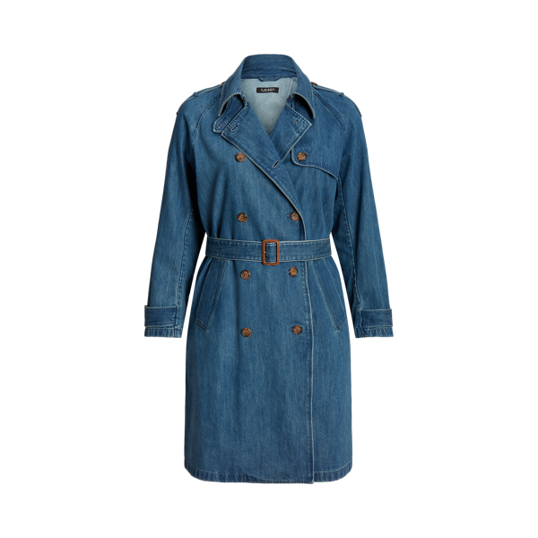 Denim Trench Coat for Women Ralph Lauren® UK
