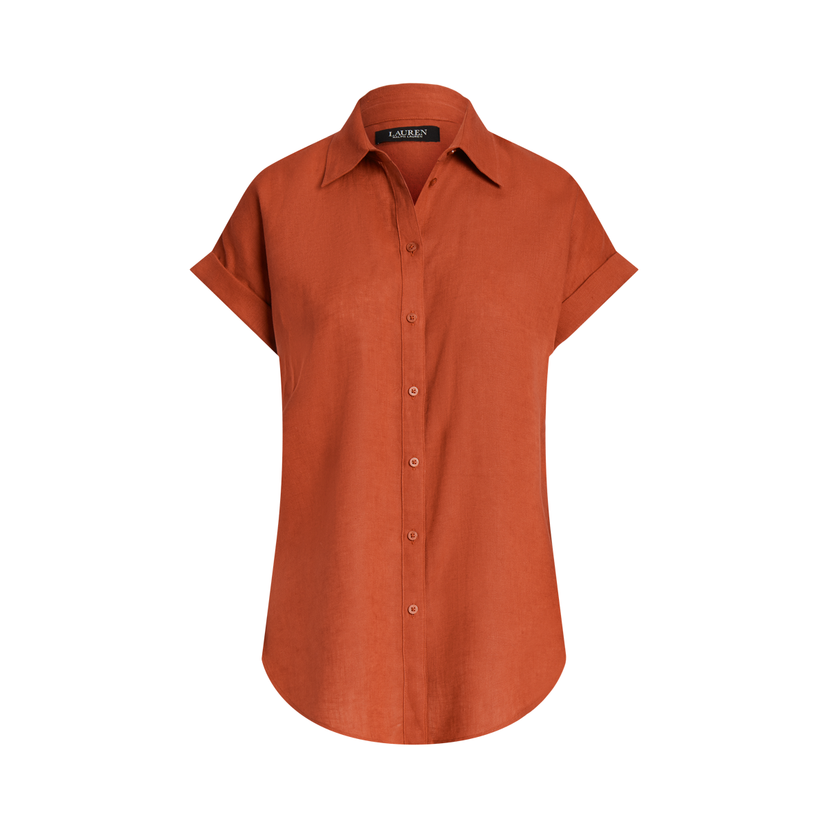 Linen Dolman-Sleeve Shirt