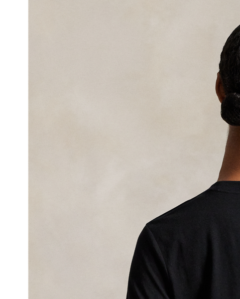 Cut with pure cotton, this long-sleeve tee is garment-washed for additional softness and meticulously embroidered with our signature Pony on the left chest.