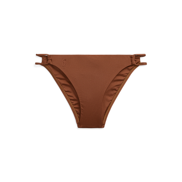 Bas de bikini taille basse avec détails