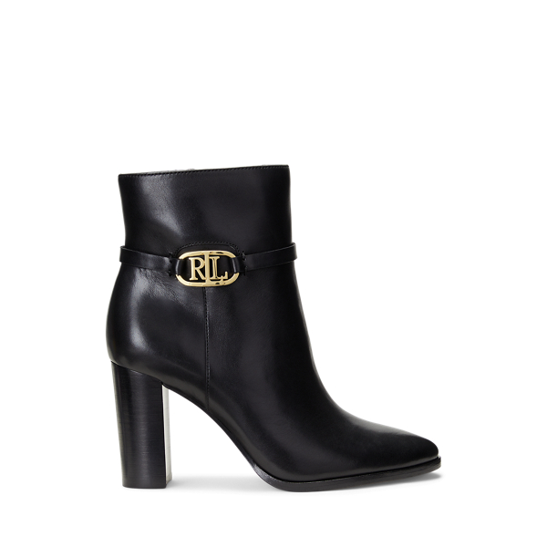 Maxie Burnished Leather Bootie