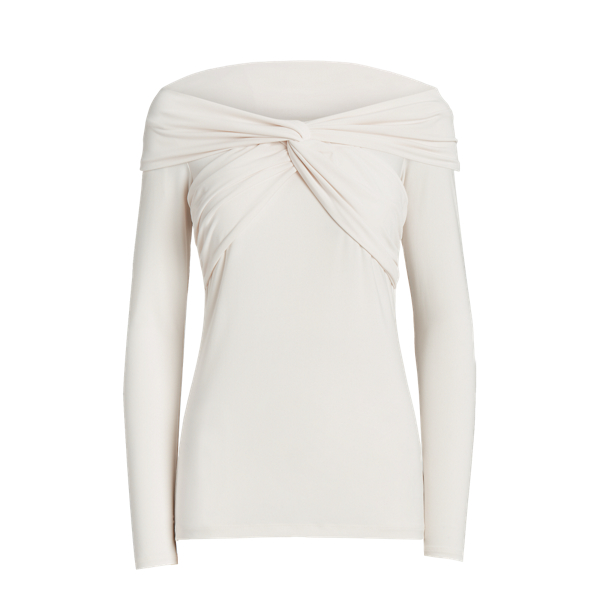 Jersey Off-the-Shoulder Top
