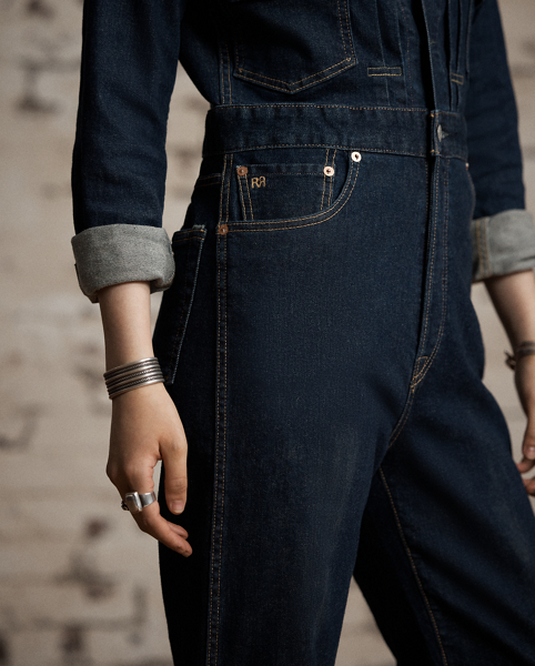 Tuta in Denim Indaco Ralph Lauren - Eleganza e Comfort
