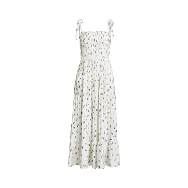 Vestido plissado comprido em cetim