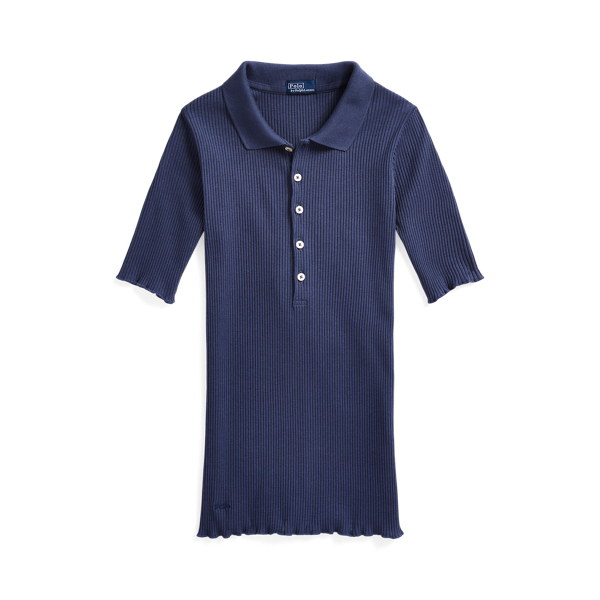 Camisa Polo canelada