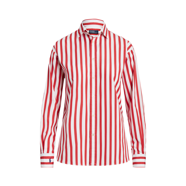 Chemise rayée en coton