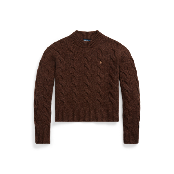Pull à col cheminée cachemire et laine pour Women | Ralph Lauren® FR