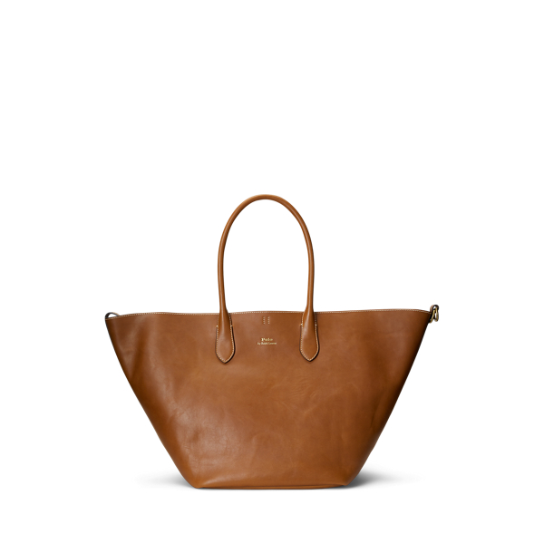 Grand cabas Bellport en cuir pour Women | Ralph Lauren® BE