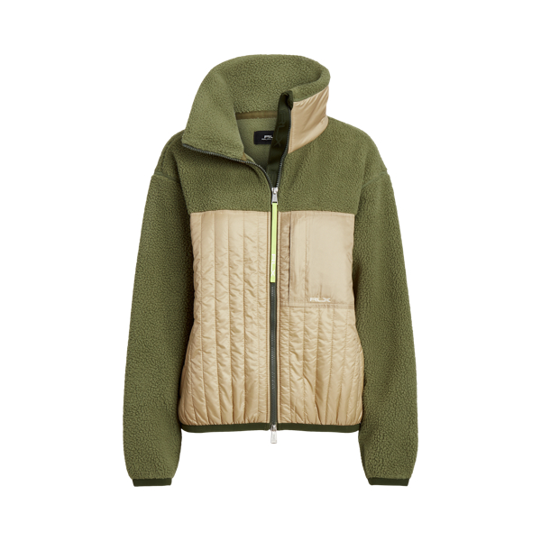 Hybrid Ripstop &amp; High-Pile Fleece Jacket