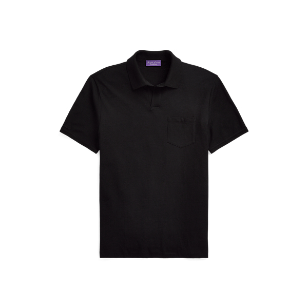 Polo en coton piqué mélangé