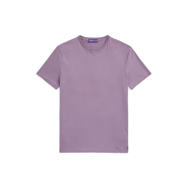T-shirt macia com gola redonda