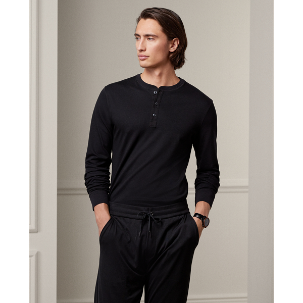 Interlock Henley Shirt