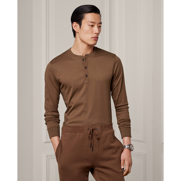Interlock Henley Shirt
