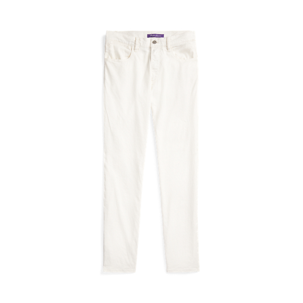 Slim Fit Stretch Linen-Cotton Jean