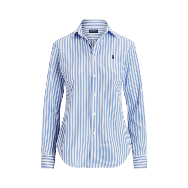 Chemise rayée en coton pour Women | Ralph Lauren® FR