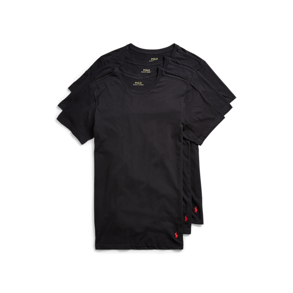 Polo Ralph Lauren Slim Cotton Crewneck Undershirt 3-Pack 1