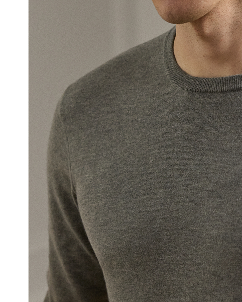 A timeless icon designed to stand the test of time, our Cradle to Cradle Certified (C2C Certified) Gold Crewneck Jumper is knit with fine cashmere fibres sourced in Italy, dyed in rich hues and features a re-imagined cotton signature label. C2C certification is the global standard for products that are safe and circular.  Ralph Lauren Lauren partnered with an independent assessment body to ensure that every component of this jumper meets the C2C Certified Product Standards set by the Cradle to Cradle Products Innovation Institute (C2CPII).