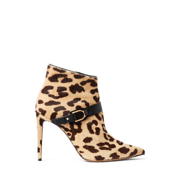 Zandra Welington Leopard-Print Bootie