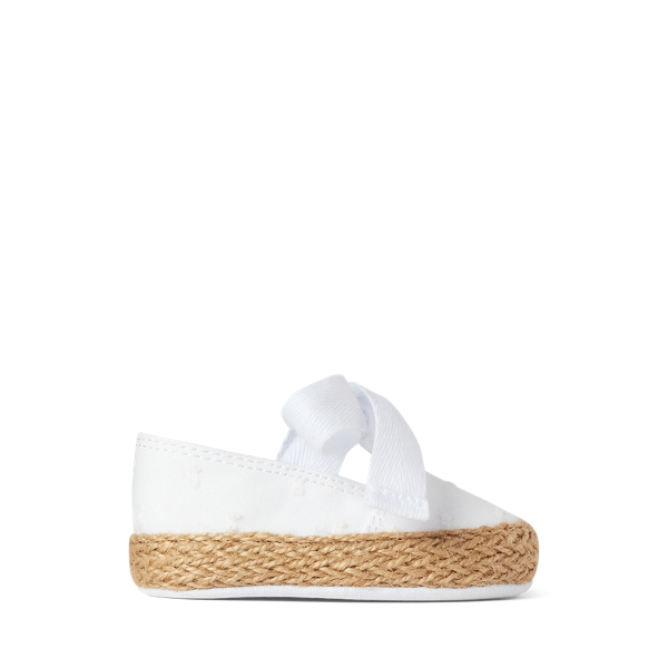 Espadrilles Bowman à plumetis en toile