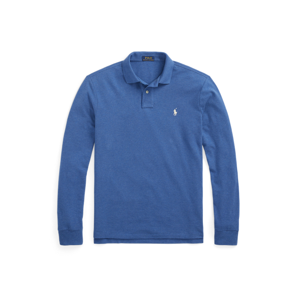 brandwond Luik leerboek Mesh Long-Sleeve Polo Shirt - All Fits | Ralph Lauren
