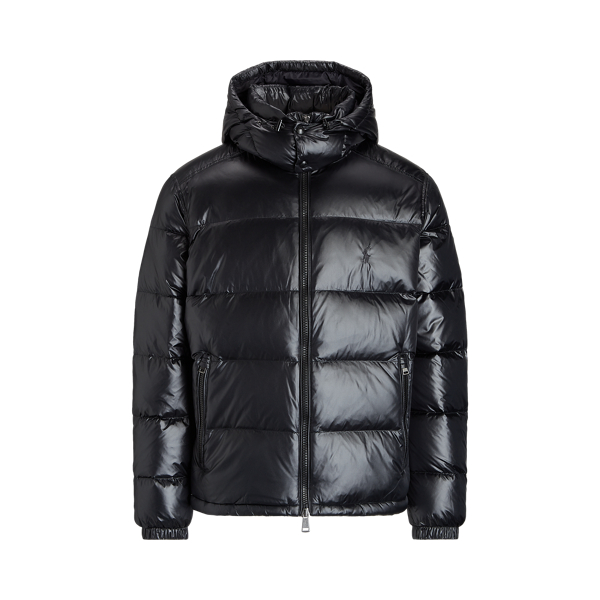 Glossed Water-Repellent Down Jacket for Men | Ralph Lauren® CL