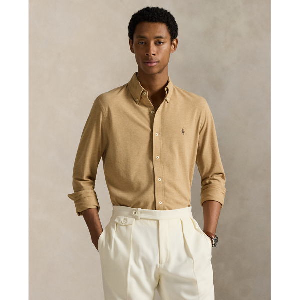 This version of our signature button-down is cut from an ultrathin layer of our most lightweight cotton mesh, making it the perfect shirt for transitional days or when you want a comfortable layer underneath jumpers or jackets.