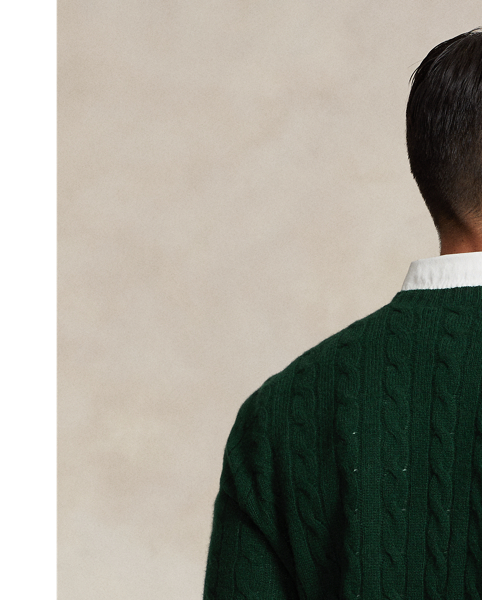 This Big & Tall version of our iconic cable-knit jumper is knit with Italian wool yarn that’s spun with a hint of cashmere.