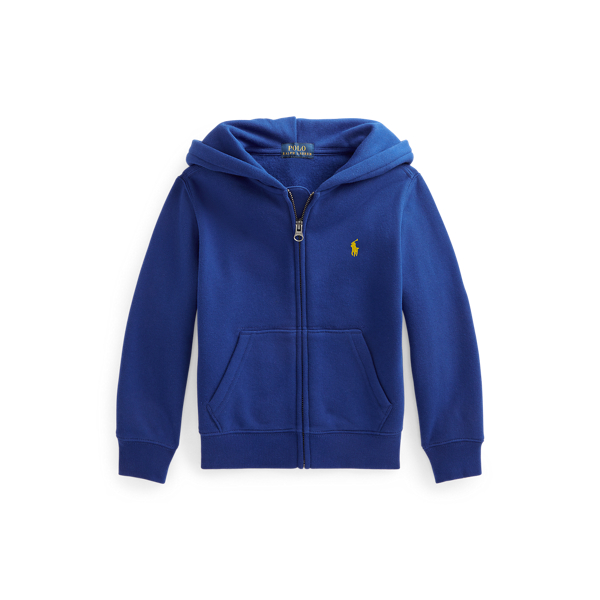 Fleece full zip hoodie