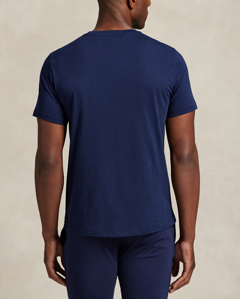 Polo Ralph Lauren Lauren's iconic logo accents the front of this soft cotton jersey sleep shirt.