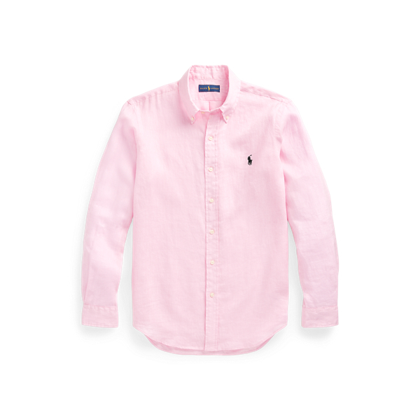 Camisa de linho Slim Fit