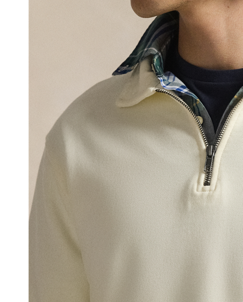 Crafted with loopback cotton that's lighter in weight than our RL Fleece, this sweatshirt is specially washed for a vintage-inspired look and features a soft terry-like interior. It's accented with our signature embroidered Pony on the chest.